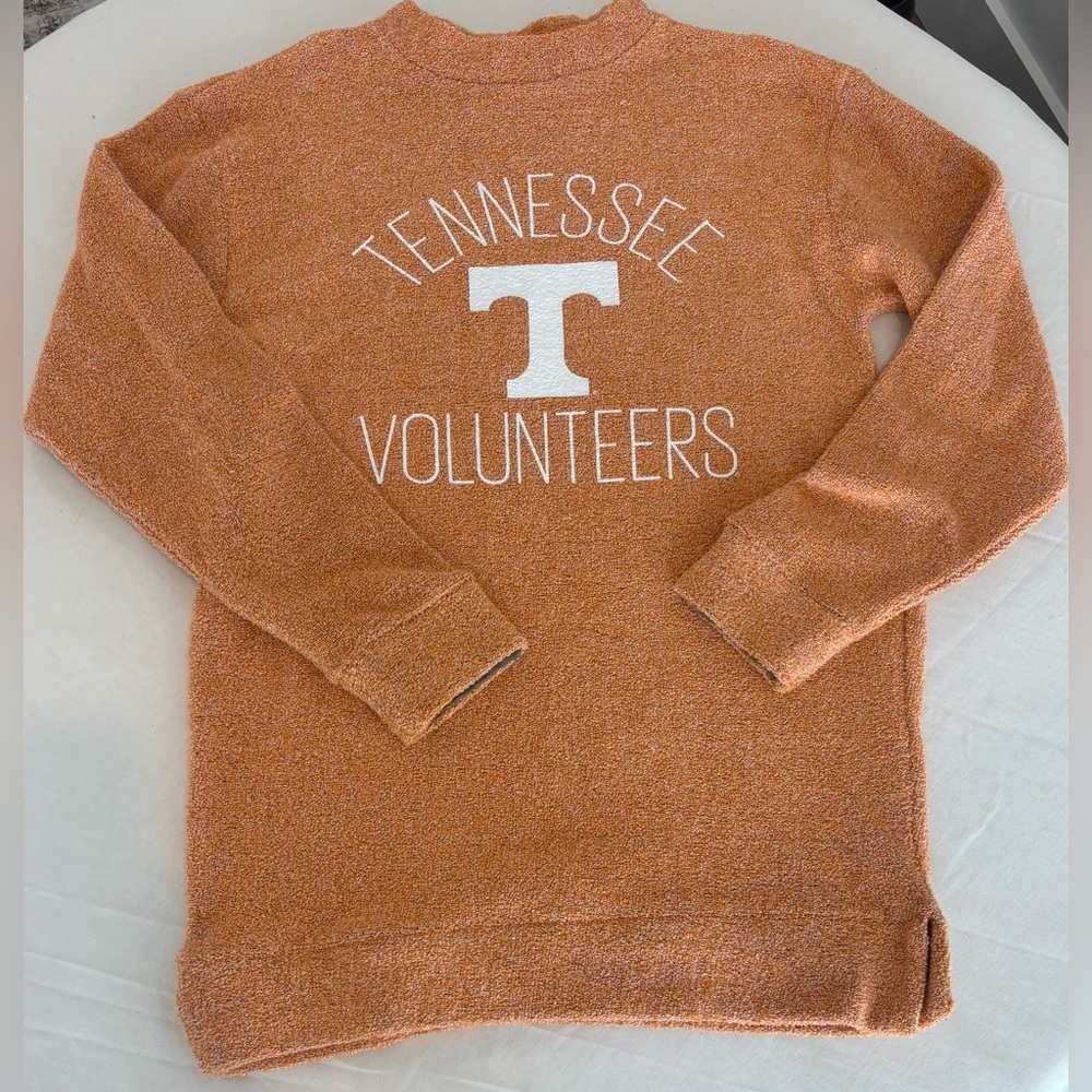 University of Tennessee Pressbox Comfy Terry Crewneck Sweatshirt - Picture 1 of 4